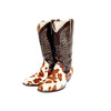 D&G Dolce & Gabbana Pony Hair Cowboy Boots