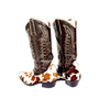 D&G Dolce & Gabbana Pony Hair Cowboy Boots