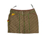 Christian Dior F/W 2004 Rasta mini skirt