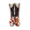 D&G Dolce & Gabbana Pony Hair Cowboy Boots